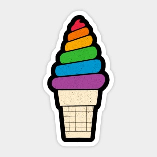 Pride Cone Sticker